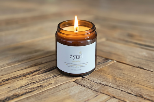 Namaste Candle - Balances Kapha (sandalwood & pink grapefrui)