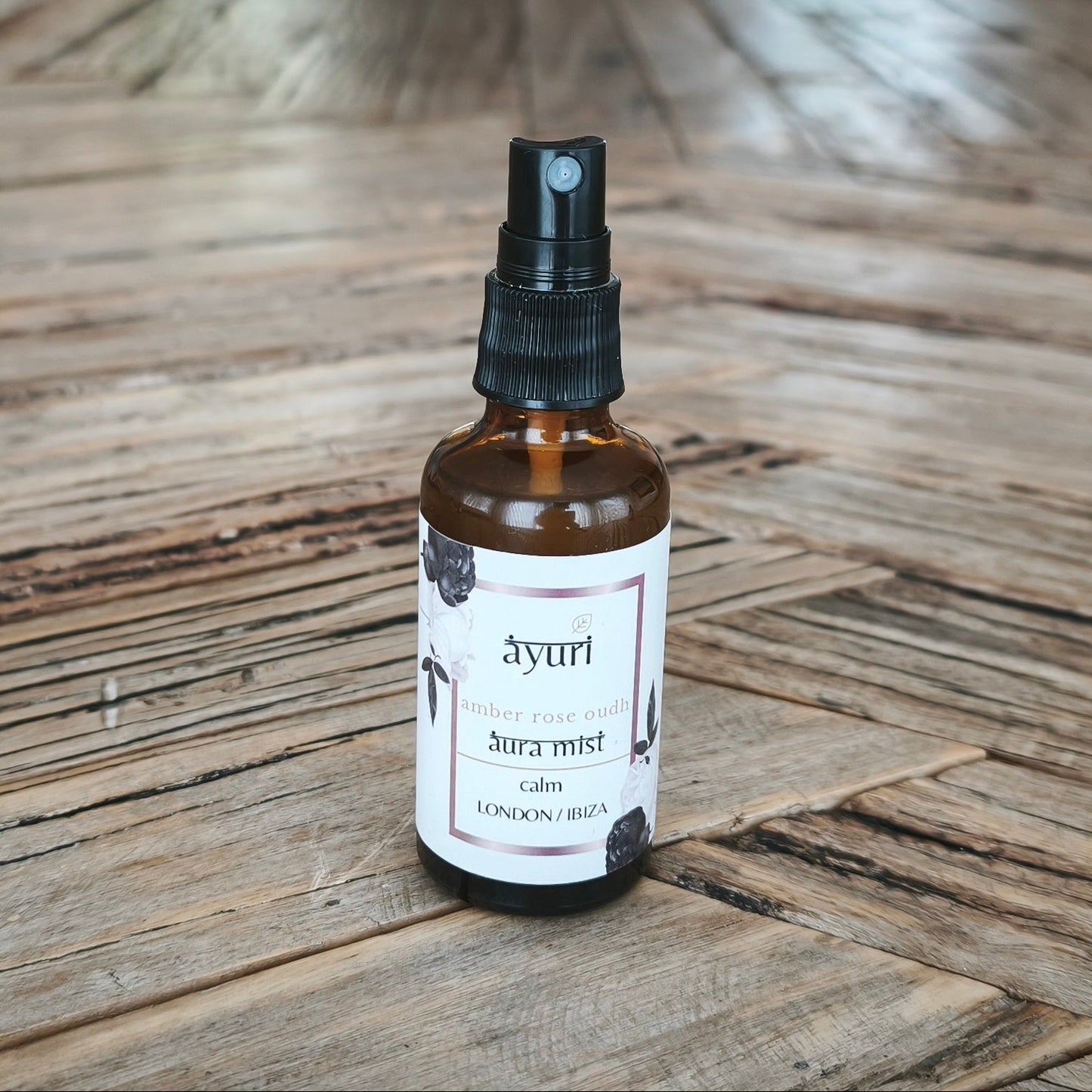 Amber Rose Oudh Aura Mist (Calm) Pitta Balancing